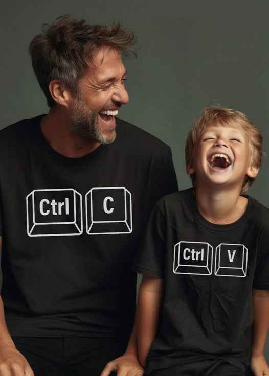 Computer Combo Design For Father And Son