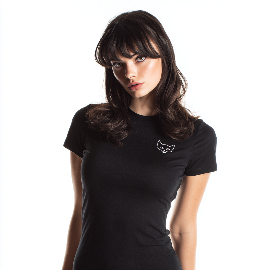 Cat logo Embroidery