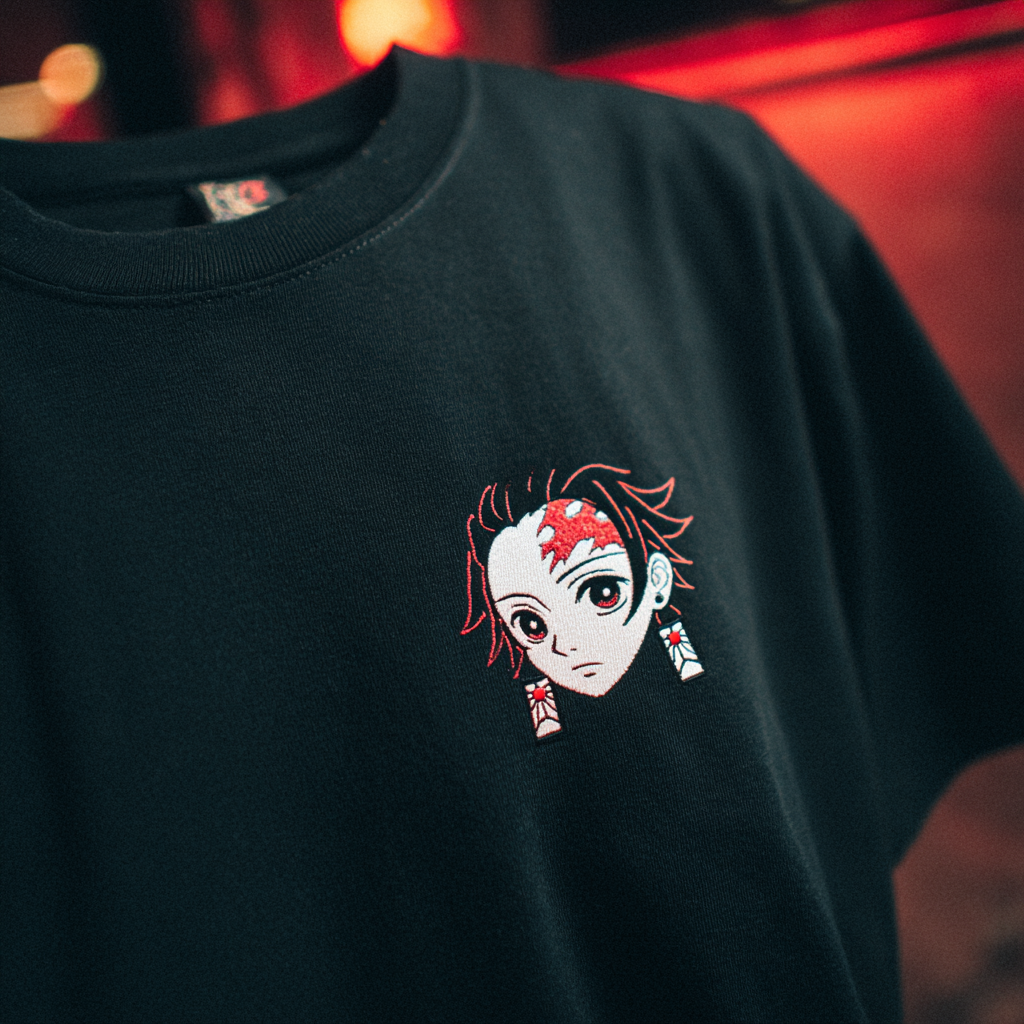 Anime Character Embroidery
