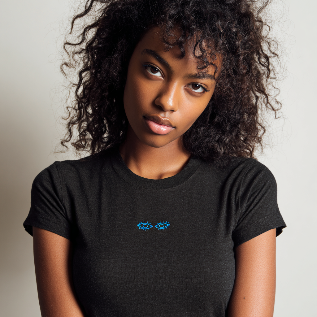 Blue Eye Embroidery