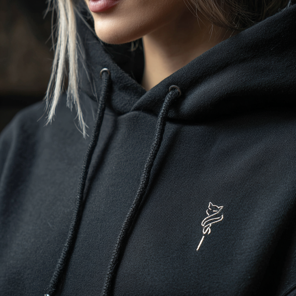 Cat Logo Embroidery