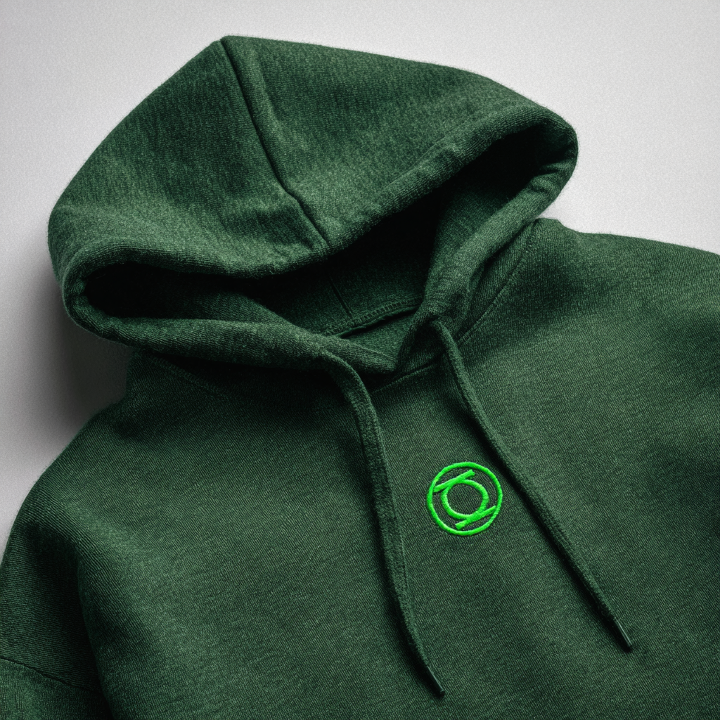 Green lantern ring Embroidery
