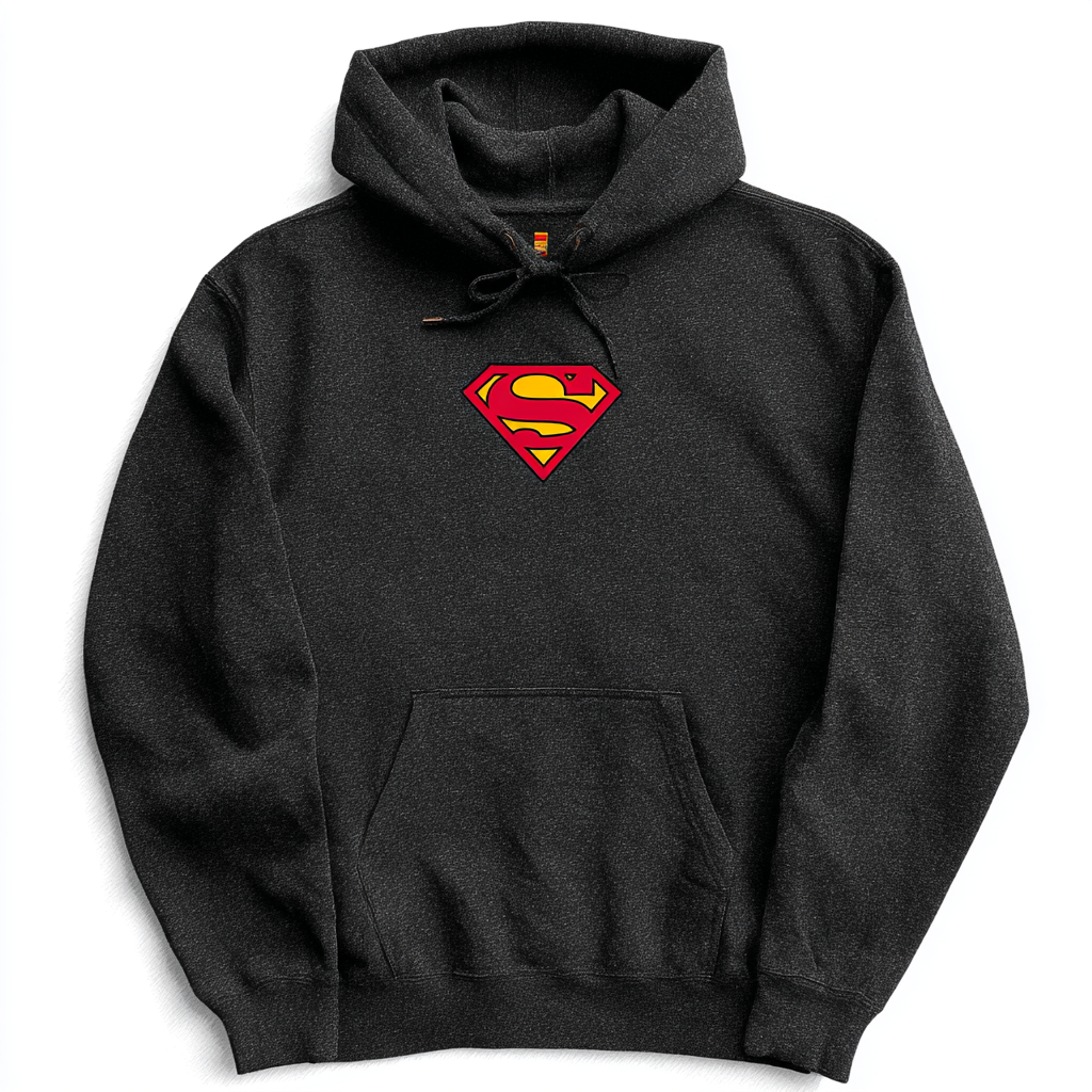 Super Man Logo Embroidery