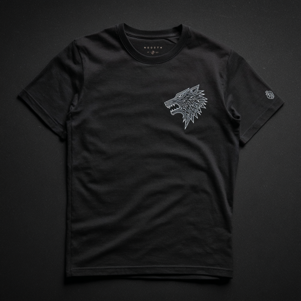 Lion Roaring Embroidery