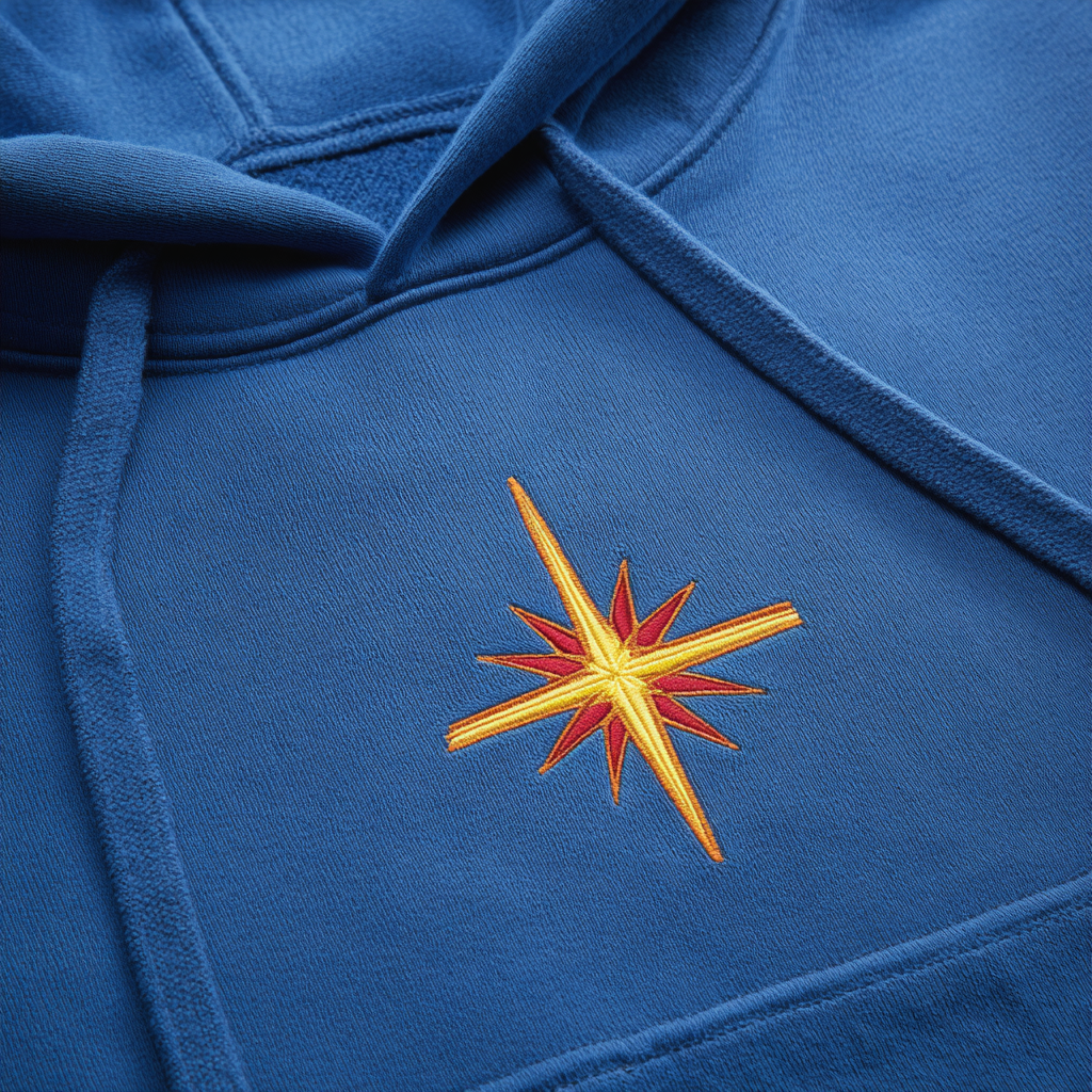 Captain Marvel star Embroidery