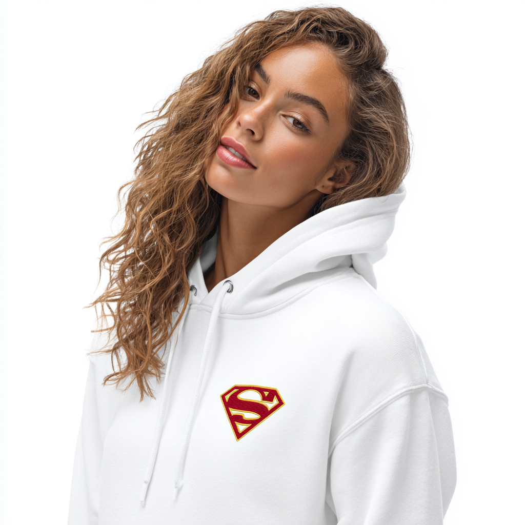 super man Logo Embroidery