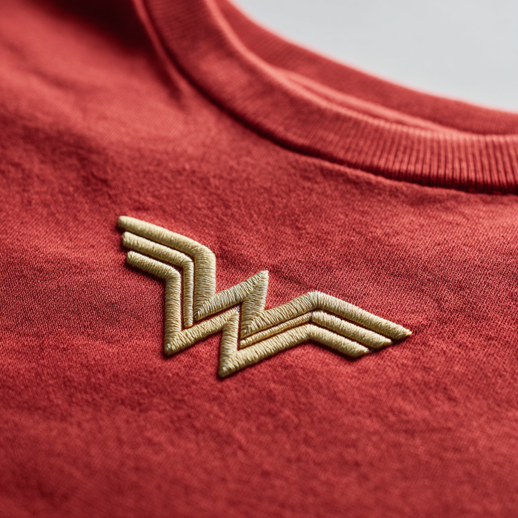 Wonder Woman logo Embroidery