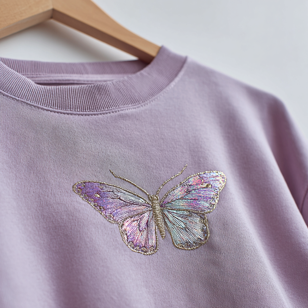 Butter Fly Embroidery