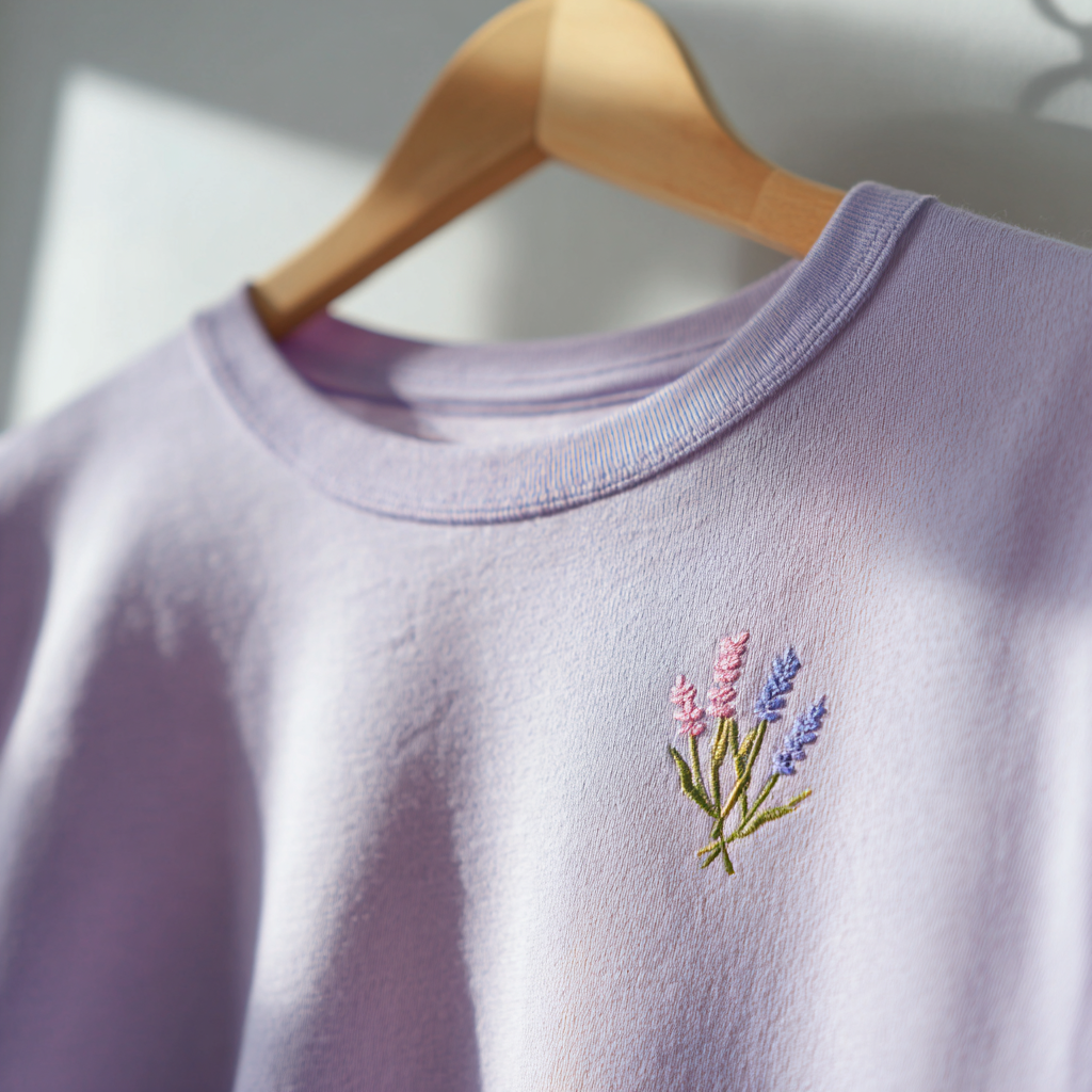 Flower embroidery