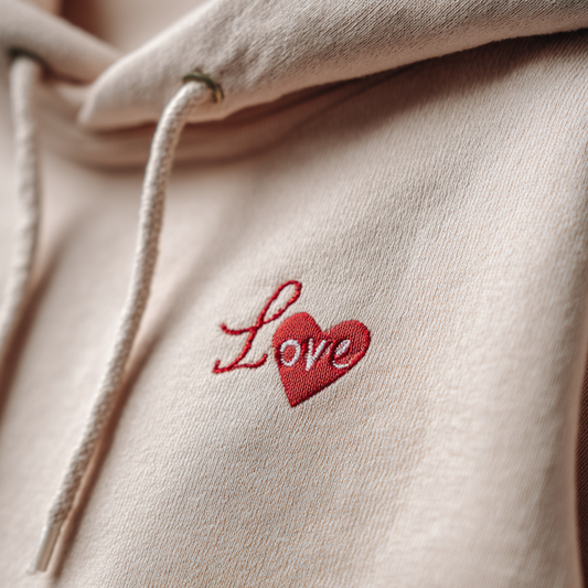 Minimal Love Hoodie