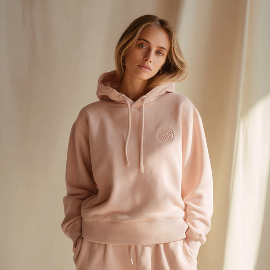 Blush Core Minimalist Hoodie –