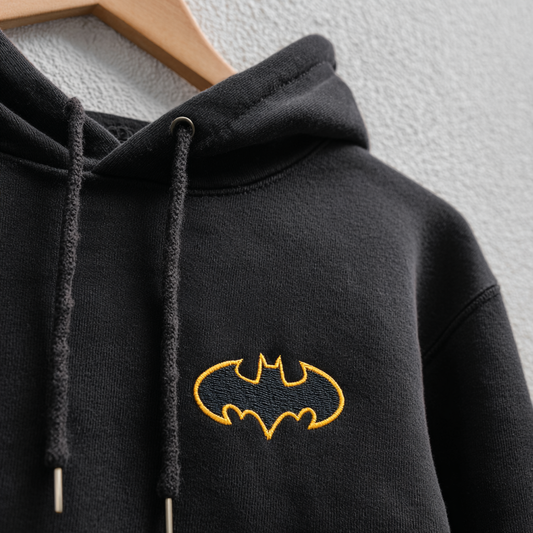 Embroided Bat Man logo