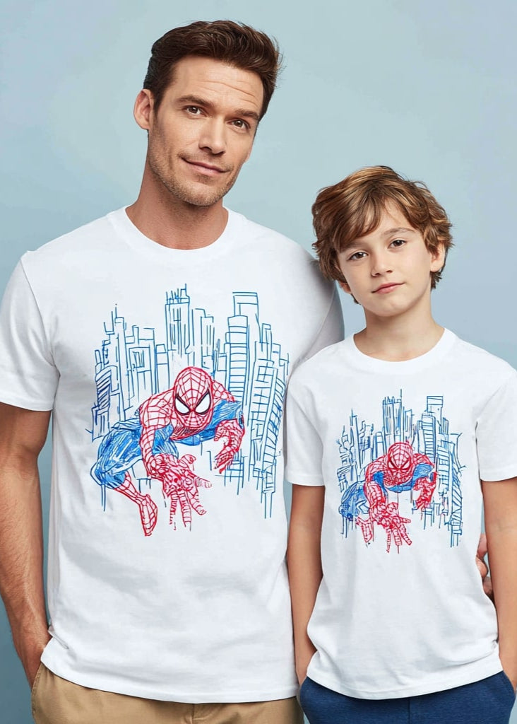 Spider man Design Combo Embroidery