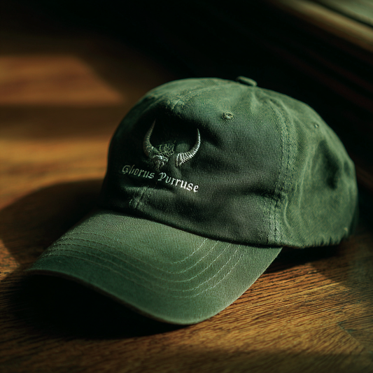 Green Cap With Loki Horns