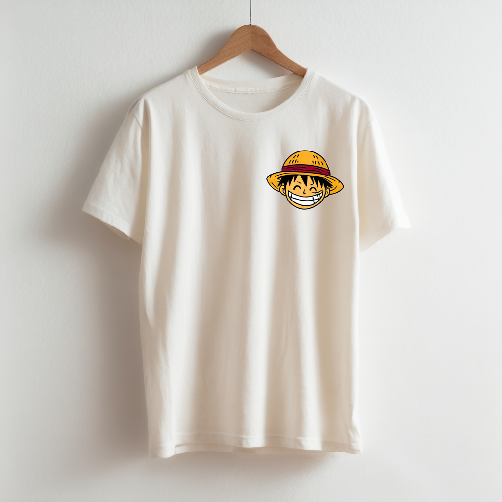 Luffy’s smiling face - EBI embroidery and customz