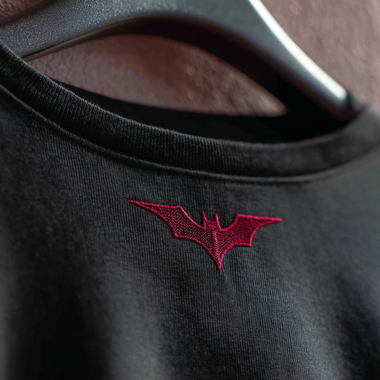 Bat man logo Embroidery