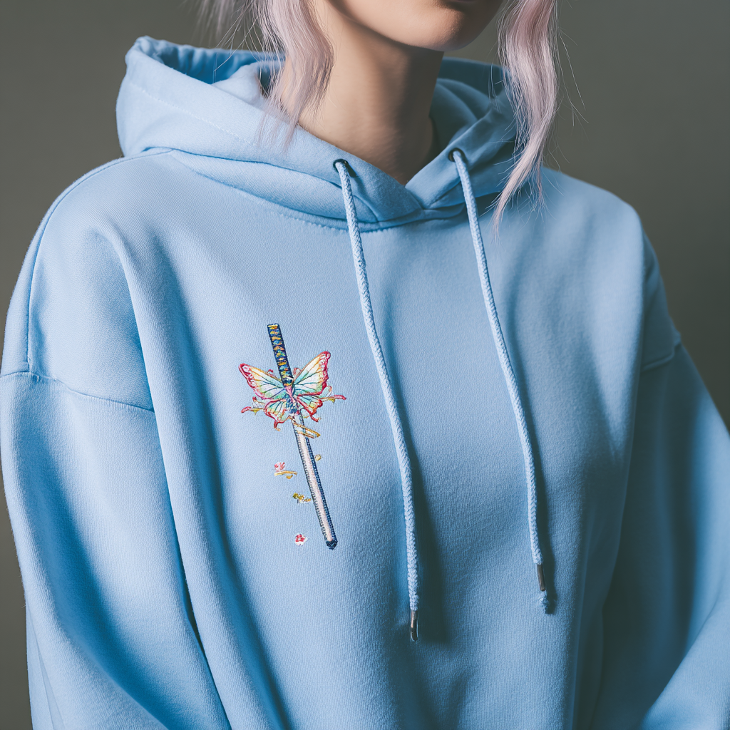 Butterfly Design Embroidery