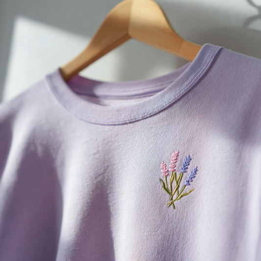 Flower embroidery