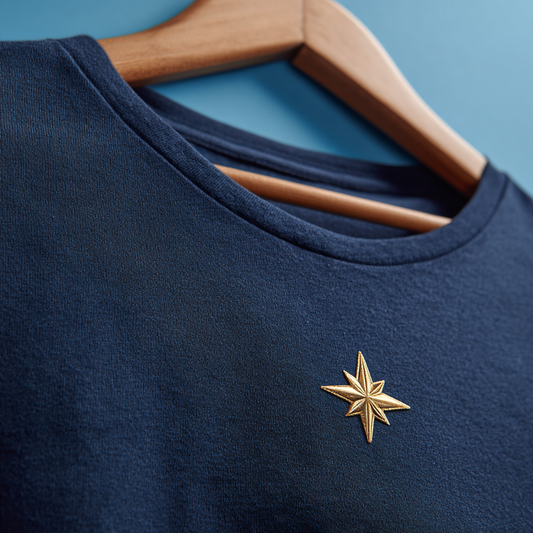 Star Embroided