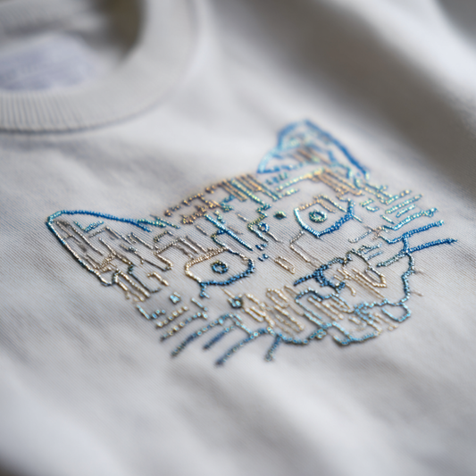 Cat Design Embroidery