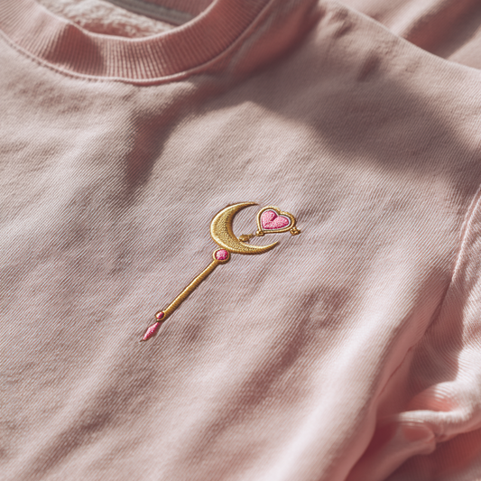 Moon Stick Embroidery
